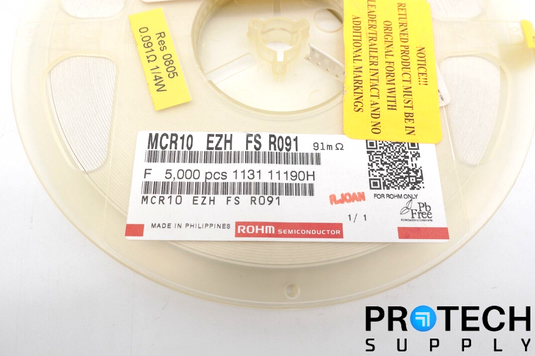 (Approx 5000) Rohm Semiconductor MCR10EZHFSR091 Capacitor Reel with WARRANTY