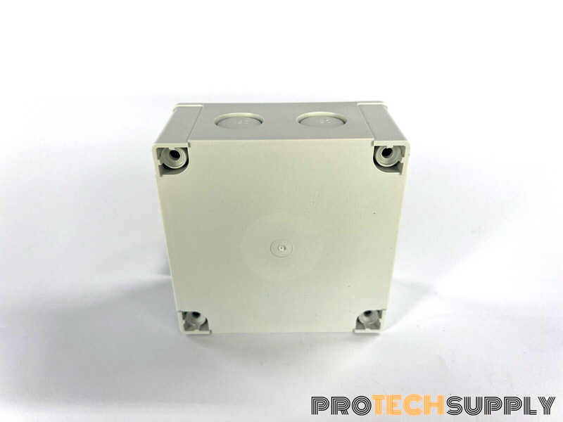 Load image into Gallery viewer, Fibox UL PCM 95/60 G Polycarbonate Enclosure 100 x 100 x 60 MM NEW with WARRANTY
