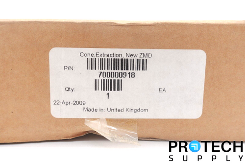Waters 700000918 Cone Extraction New ZMD w/ Various Seal Rings NEW with WARRANTY