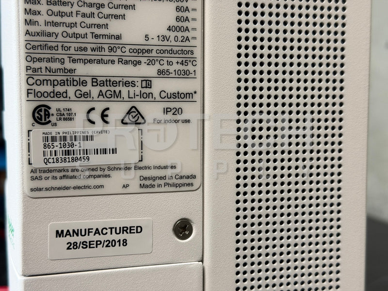 Load image into Gallery viewer, Schneider Conext MPPT 60-Amp 150V Solar Charge Controller with WARRANTY
