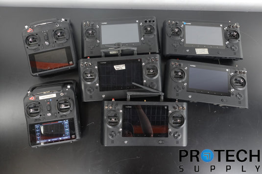 (Lot of 7) Yuneec Drone Controllers for Typhoon H & Q500 for PARTS / REPAIR