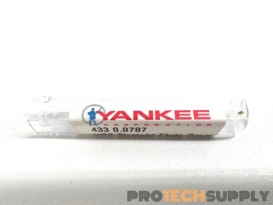 Yankee 433 0.0787 HSS Straight Flute 2mm 4 Flute with WARRANTY