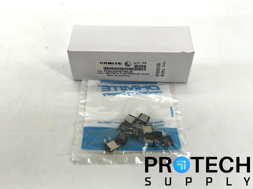 (10/Pk) OHMITE TDH35P47R0JE Chip Resistor NEW with WARRANTY