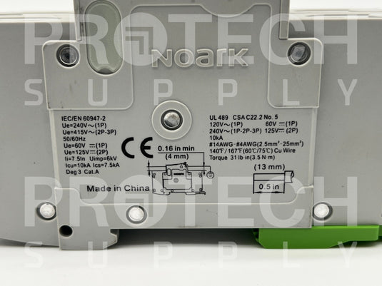 Noark B1N2C30 Circuit Breaker with WARRANTY