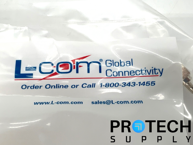 Load image into Gallery viewer, (Lot of 10) L-com ASM-1102 SMA Connector Plug 50Ohms Male Pin NEW with WARRANTY
