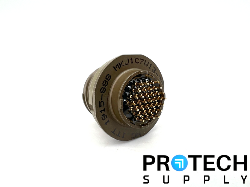 Load image into Gallery viewer, ITT Cannon MKJ1C7W13-37DA Circular Connector Receptacle NEW with WARRANTY
