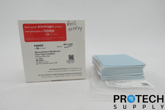 Apporx. 30/Pk INVITROGEN LC2001 Nitrocellulose/Filter Paper Sandwich 0.45μm NEW