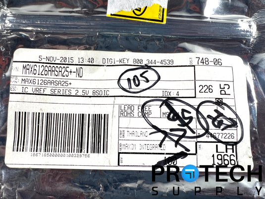 (155/Pk) Analog Devices MAX6126AASA25+ Voltage Reference IC 2.5V with WARRANTY