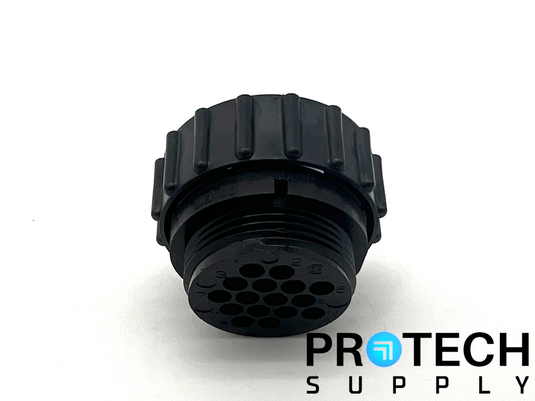 AMP 206037-1 Circular Connector Plug 16-Position NEW with WARRANTY