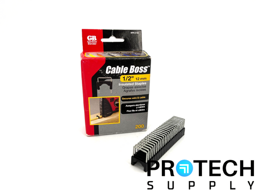 (175/Pk) Gardner Bender MPS-2125 Insulated Staples