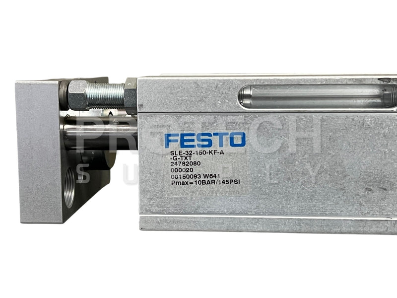 Load image into Gallery viewer, Festo SLE-32-150-KF-A-G-TXT Pneumatic Linear Drive Unit 24782080 with WARRANTY
