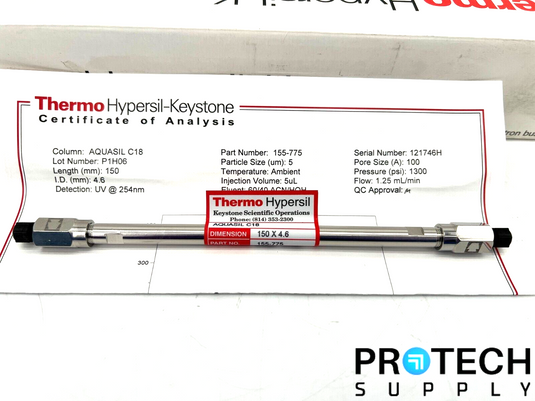Thermo Column 5um Aquasil C18 150 x 4.6mm 155-775 with WARRANTY