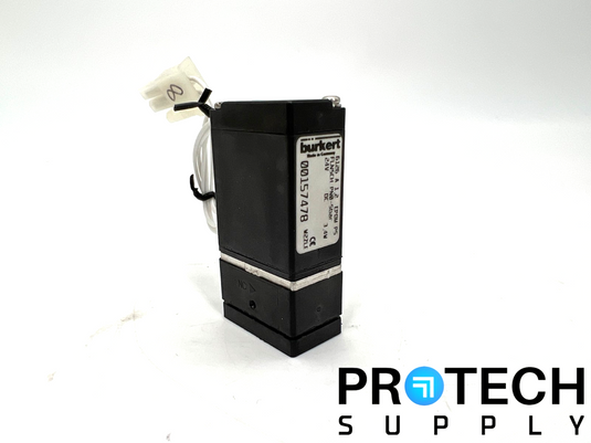 Burkert 6126 Way Rocker-Solenoid Valve 1.2A 24V DC 5bar 3.4W with WARRANTY
