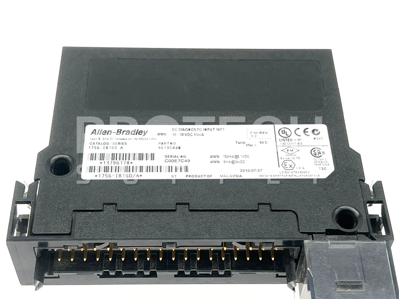 Load image into Gallery viewer, Allen-Bradley 1756-IB16D A DC Diagnostic Input F/W Rev 3.2 with WARRANTY

