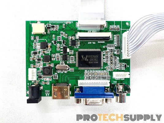 PCB800666 LCD Driver Controller Board w/ PCB-800023 Control Board w/ WARRANTY