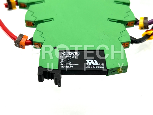 (Lot of 15) Phoenix Contact PLC-BPT-5DC/1/ACT Relay Socket Base with WARRANTY