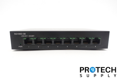 Cisco SG100D-08 V2 8-Port Unmanaged Desktop Gigabit Switch with WARRANTY