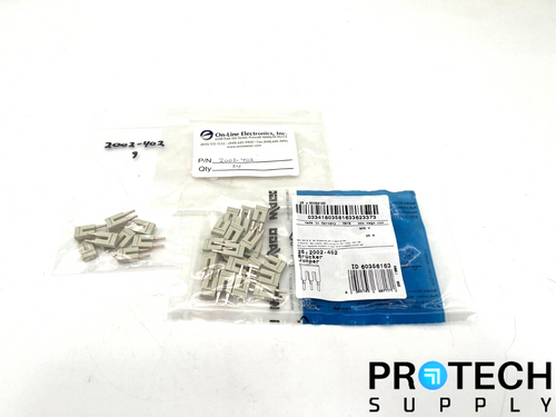 34/Pk Wago 2002-402 Terminal Block 2 Position NEW