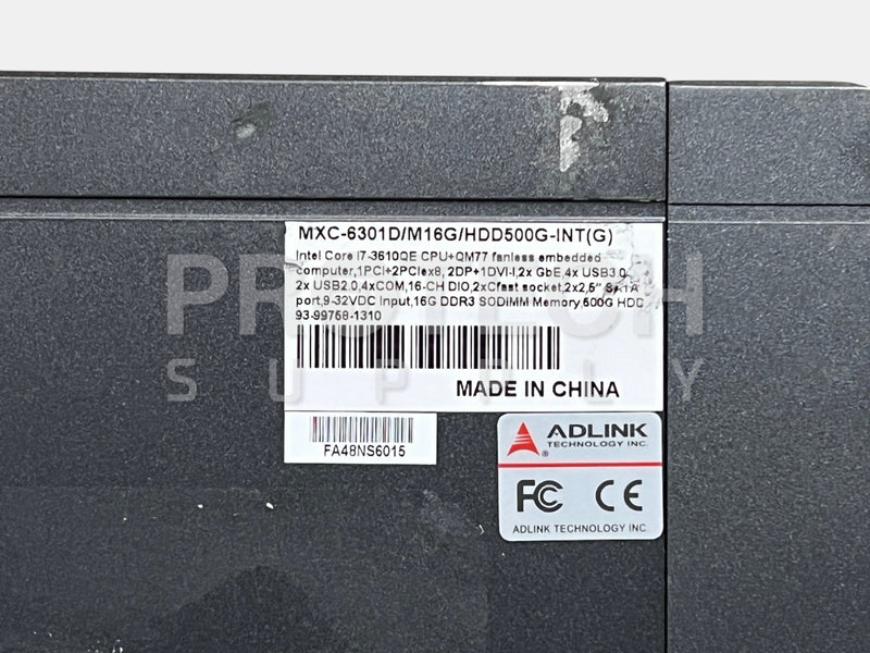 Load image into Gallery viewer, Adlink MXC-6301D Fanless Embedded Computer Intel Core i7-3610QE GUARANTEED
