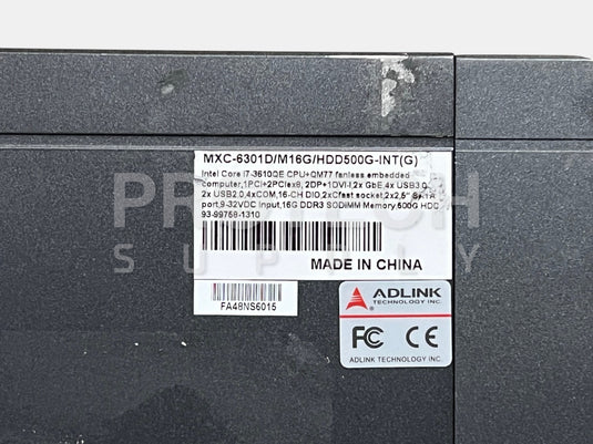 Adlink MXC-6301D Fanless Embedded Computer Intel Core i7-3610QE GUARANTEED