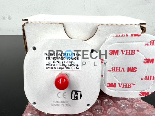 Antcom Passive L1/L2 GPS Antenna 1G1215P-XSC-1-PC-RoHS-G  NEW with WARRANTY