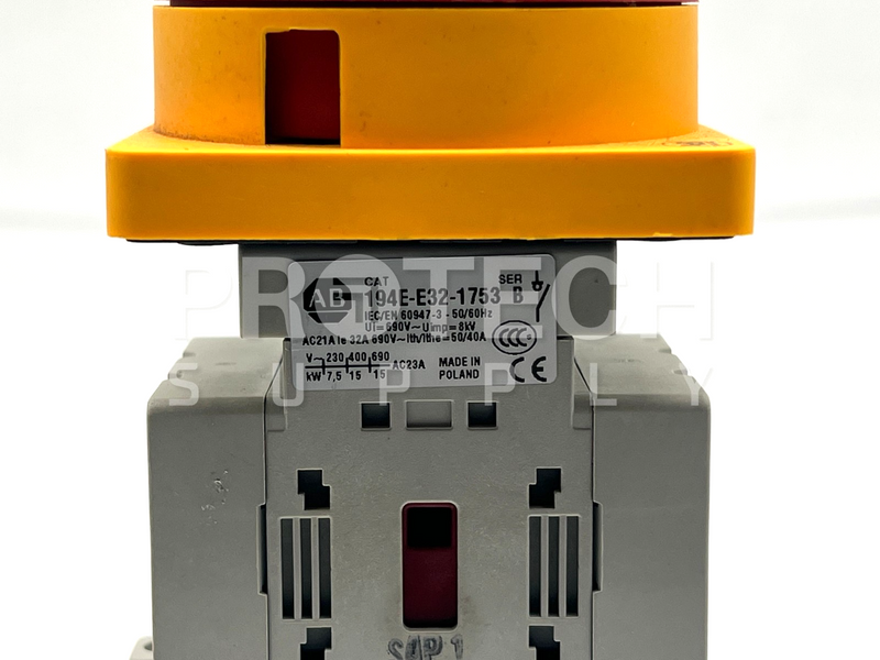 Load image into Gallery viewer, Allen Bradley 194E-E32-1753 Load Switch with WARRANTY
