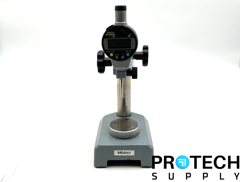 Load image into Gallery viewer, Lot of  Mitutoyo 543-452B Digital Indicator + 7004 Stand with WARRANTY
