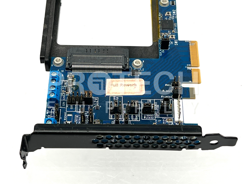 Load image into Gallery viewer, PCIe to U.2 NVMe SSD Test Adapter Card + SFF-8639 Connector with WARRANTY
