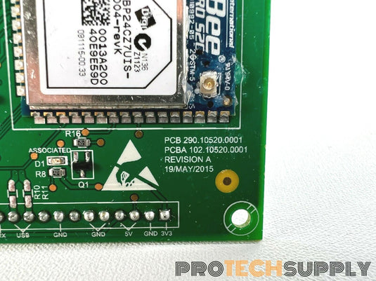 Digi XBee-PRO S2C 30010992-05 Radio Frequency Order W/ Petra Systems PCB Board