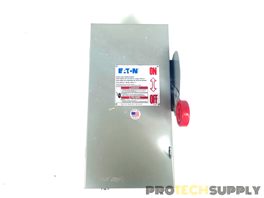 Eaton DH361FGK 3 Pole 30 Amp 600V Heavy Duty Safety Switch with WARRANTY