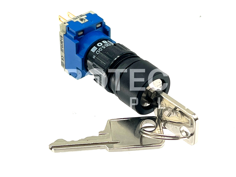 Load image into Gallery viewer, EAO EUS-61-2215.025X Key Switch NEW with WARRANTY
