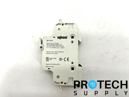 WAGO 811-411 Terminal Block 600VAC 30A 200kA with WARRANTY