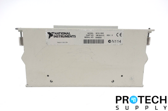 National Instrument NI SCXI-1303 Isothermal Terminal Block 185164-01 w/ WARRANTY