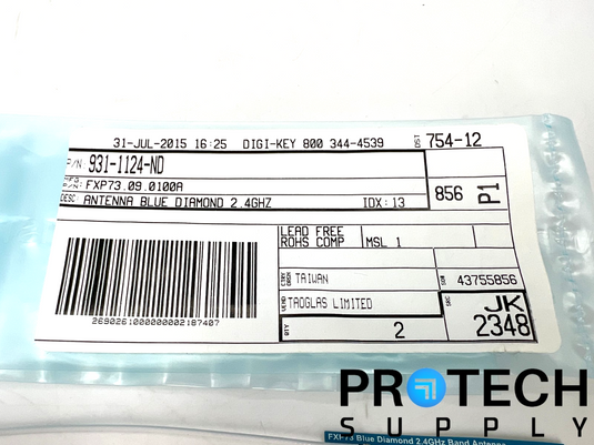 (Pack of 2) Taoglas Limited FXP73.09.0100A RF Antenna Bluetooth NEW w/ WARRANTY