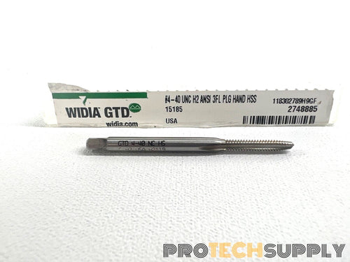 Widia GTD Spiral Point Taps 15185 Straight Flute 