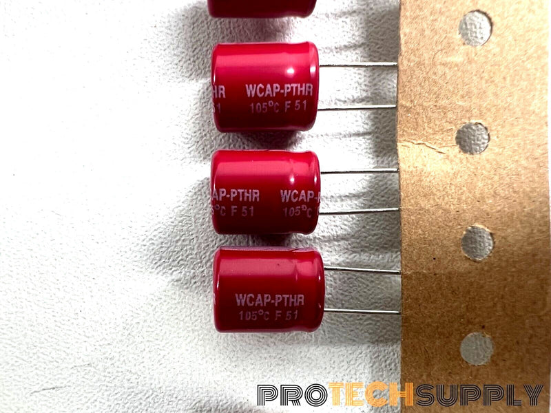 Load image into Gallery viewer, NEW (Lot of 100) Wurth WCAP-PTHR Polymer Aluminium Capacitor with WARRANTY
