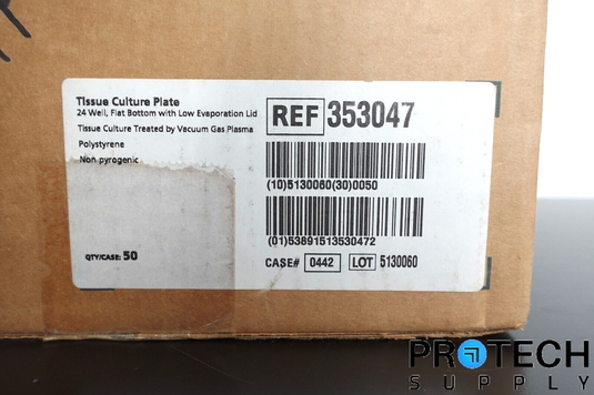 (Box of 50) Falcon 353047 Tissue Culture 24-Well Plate NEW with WARRANTY