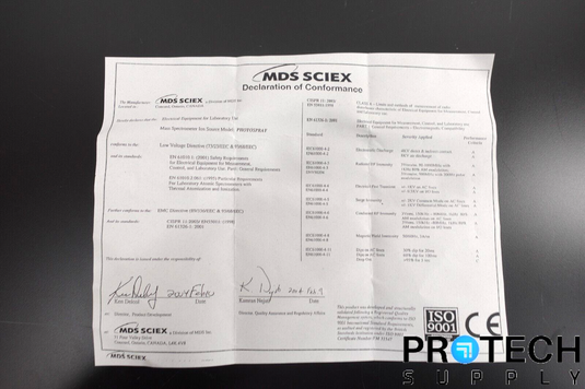 AB Sciex 1007031 Photospray Ion Source + Consumables Kit NEW with WARRANTY