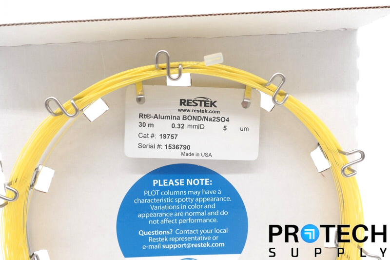 Load image into Gallery viewer, Restek 19757 Rt-Alumina BOND/Na2SO4 Column 30m 0.32mmID 5um NEW w/ WARRANTY
