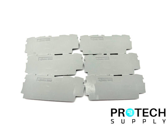 6/Pk Wago 2002-1491 Intermediate Plate NEW