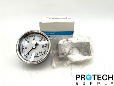 Ashcroft Industrial Duralife Pressure Gauge 783156655903 NEW with WARRANTY
