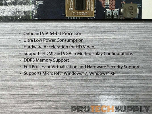Via Technology VE-900 Mini-ITX Motherboard with G.SKILL 2x2Gb with WARRANTY