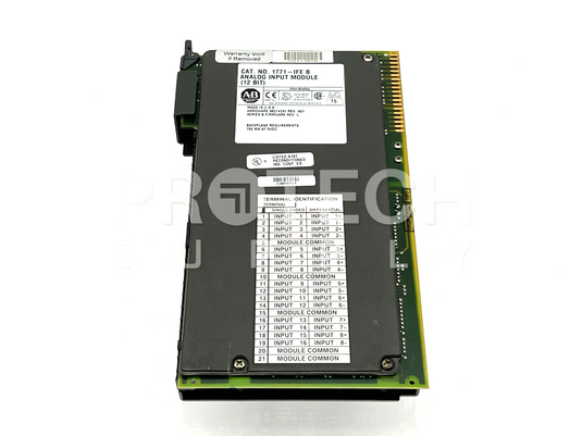 Allen-Bradley 1771-IFE B Analog Input Module 12-Bit 96214231 with WARRANTY