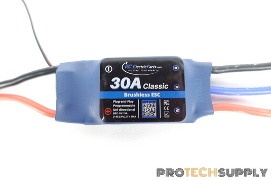 RCElectricParts 30A RC Brushless Motor Electric Speed Controller with WARRANTY