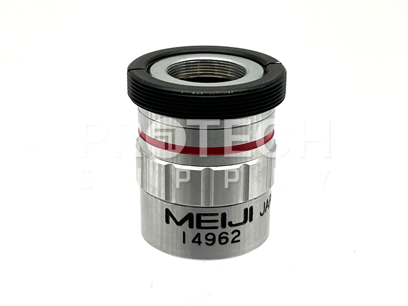 Load image into Gallery viewer, Meiji 14962 Microscope Objective S.Plan M5X/0.10 GUARANTEED

