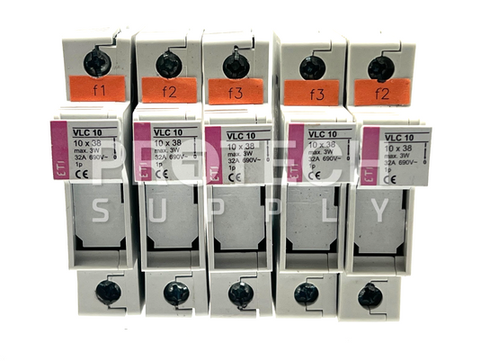 (Lot of 5) ETI Systems VLC10 Fuse Holder with WARRANTY