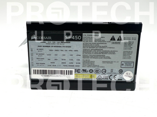 Corsair SF450 Power Supply 78-000144 NEW with WARRANTY