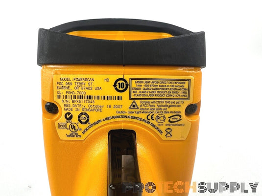 NEW Datalogic PSC PowerScan PSHD-7000 Laser Barcode Scanner with WARRANTY