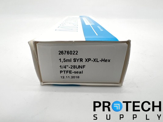 Agilent K3085-00057 Syringe 1.5 mL Flat Plunger NEW with WARRANTY