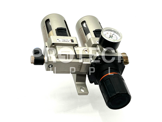 SMC AW4000-02G Filter Regulator + AFM4000-02 Mist Separator Assy